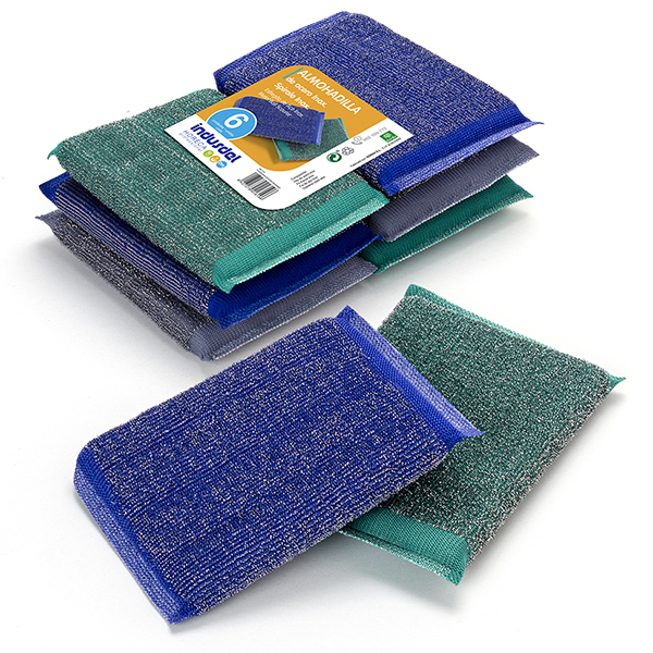Ref. 1125 - 6 Almohadillas inoxidable